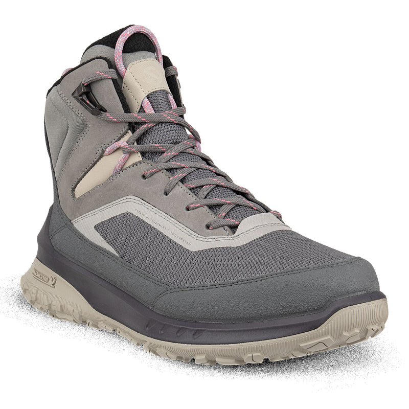 Women’s ECCO ULT/TRN Waterproof Mid Boot – Steel/Wild Dove