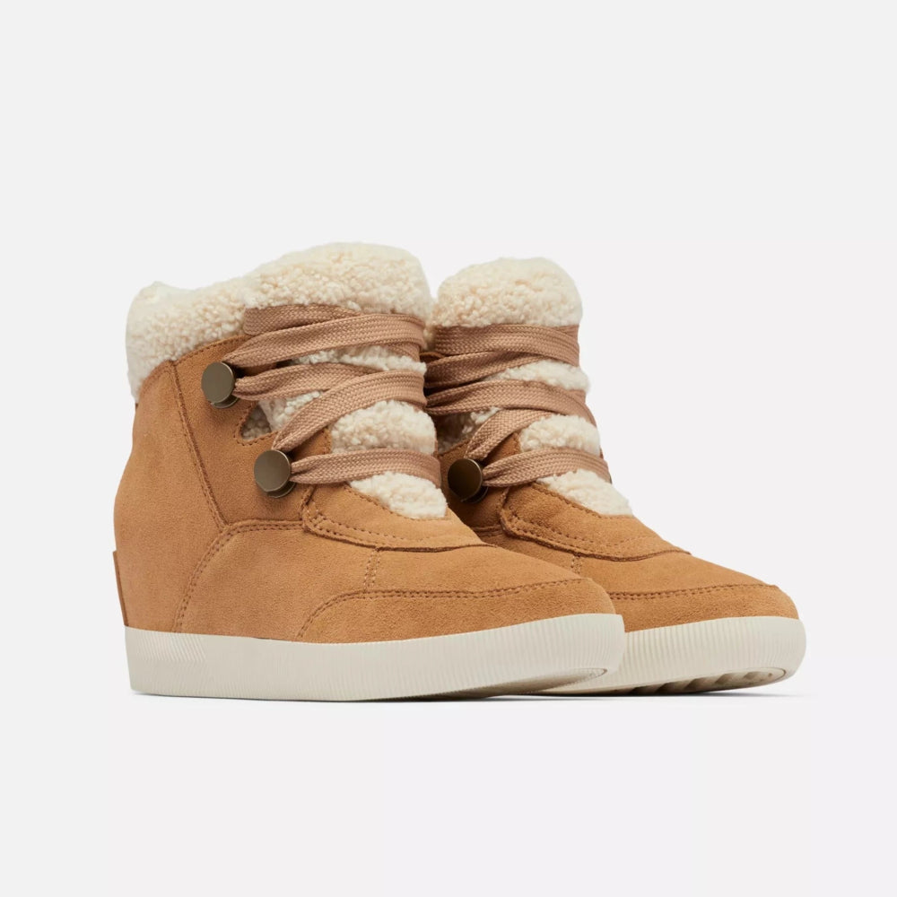 Sorel Women's Out N About Cozy - Tawny Buff/Sea Salt