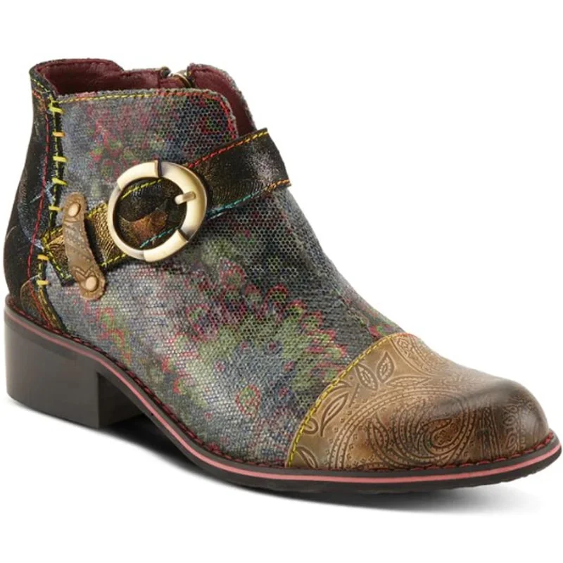 Women's L'Artiste Georgiana Scope - Olive Multi