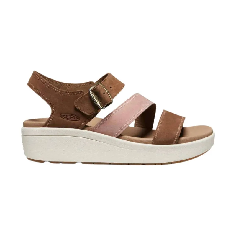 KEEN Women's Ellecity Backstrap Sandal - Toasted Coconut /Fawn