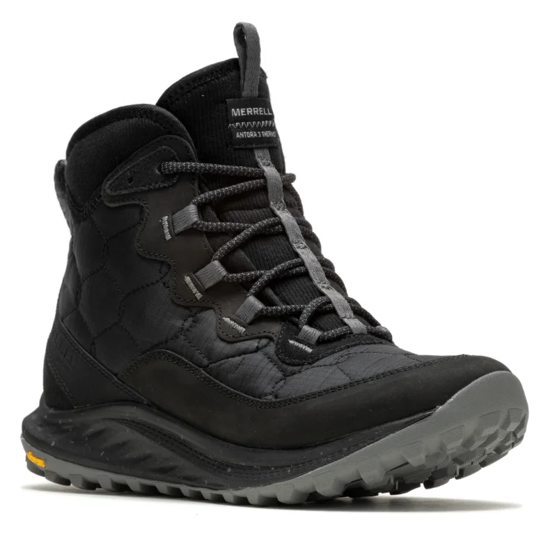 Women's Merrell Antora 3 Thermo Mid Zip Waterproof - Black