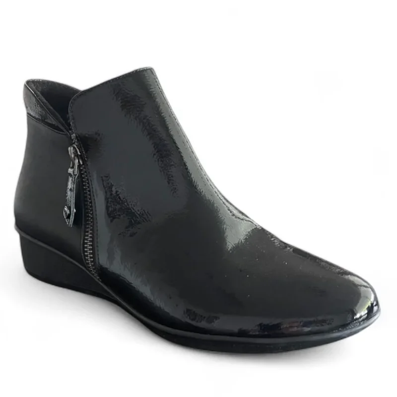 Women’s Revere Damascus Bootie – Black Patent