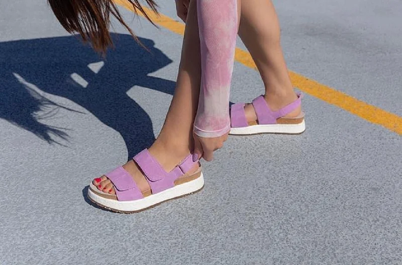 OTBT - WANDERING in LAVENDER Platform Sandals