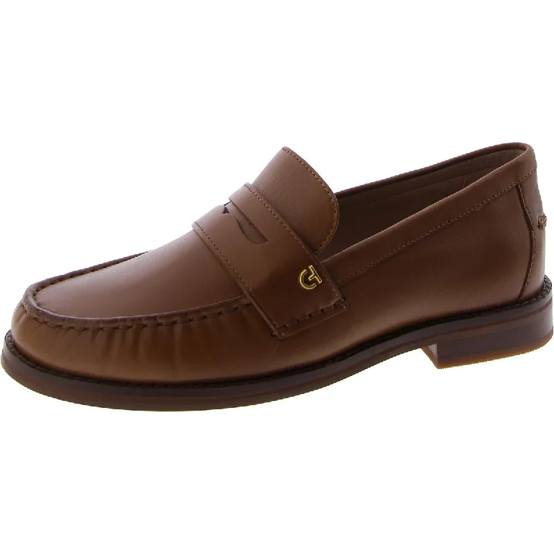 Cole Haan Womens Leather Flat Loafers