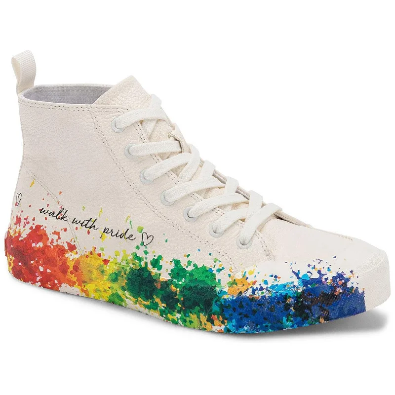 Dolce Vita Womens Brycen Lace-Up Lifestyle High-Top Sneakers