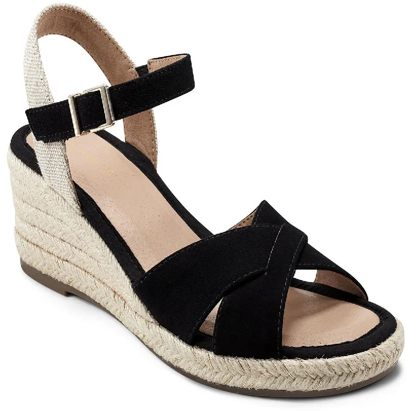 Easy Spirit Womens Shandra Wedges Espadrilles