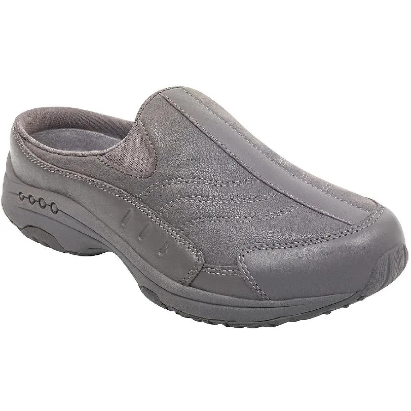 Easy Spirit Womens Travel Time 234 Leather Comfort Insole Clogs