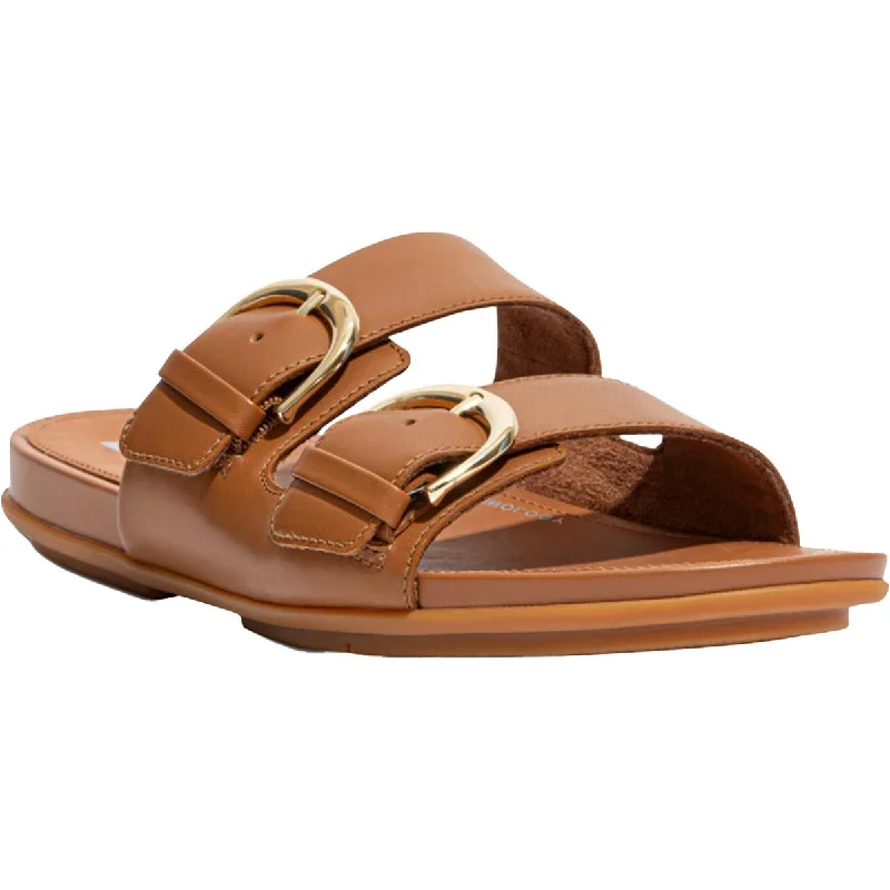 Fitflop Womens Leather Slip On Strappy Sandals