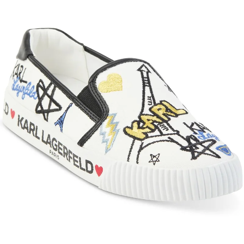 Karl Lagerfeld Womens Slip on Slides Casual And Fashion Sneakers