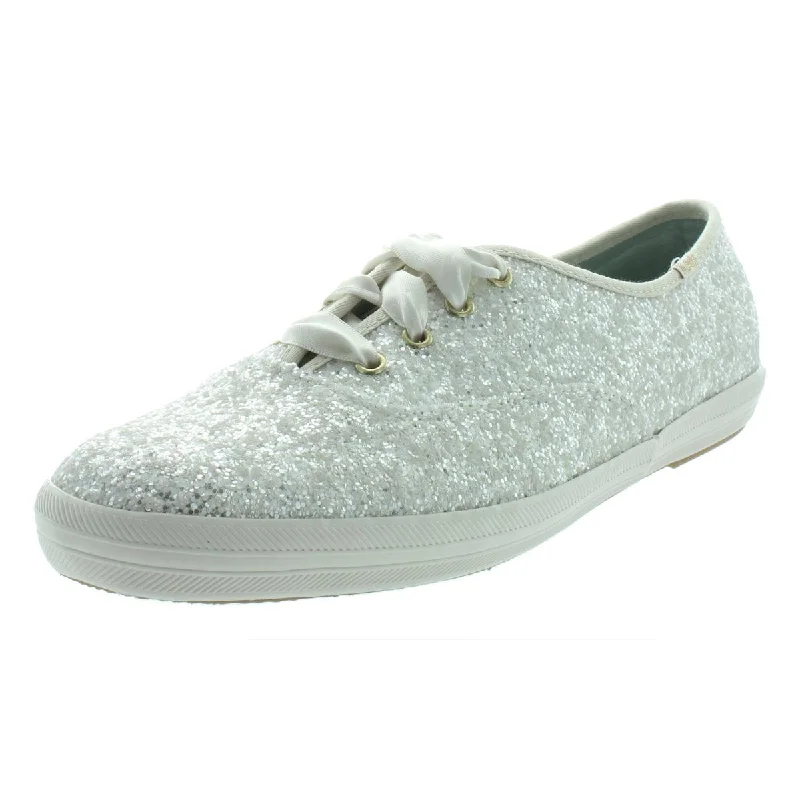 Keds For Kate Spade Womens Glitter Padded Insole Fashion Sneakers