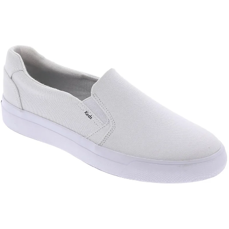 Keds Womens Pursuit Comfort Insole Canvas Slip-On Sneakers