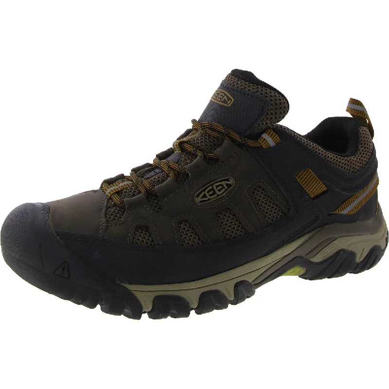 Keen Mens Targhee Vent Mixed Media Lace Up Hiking Shoes