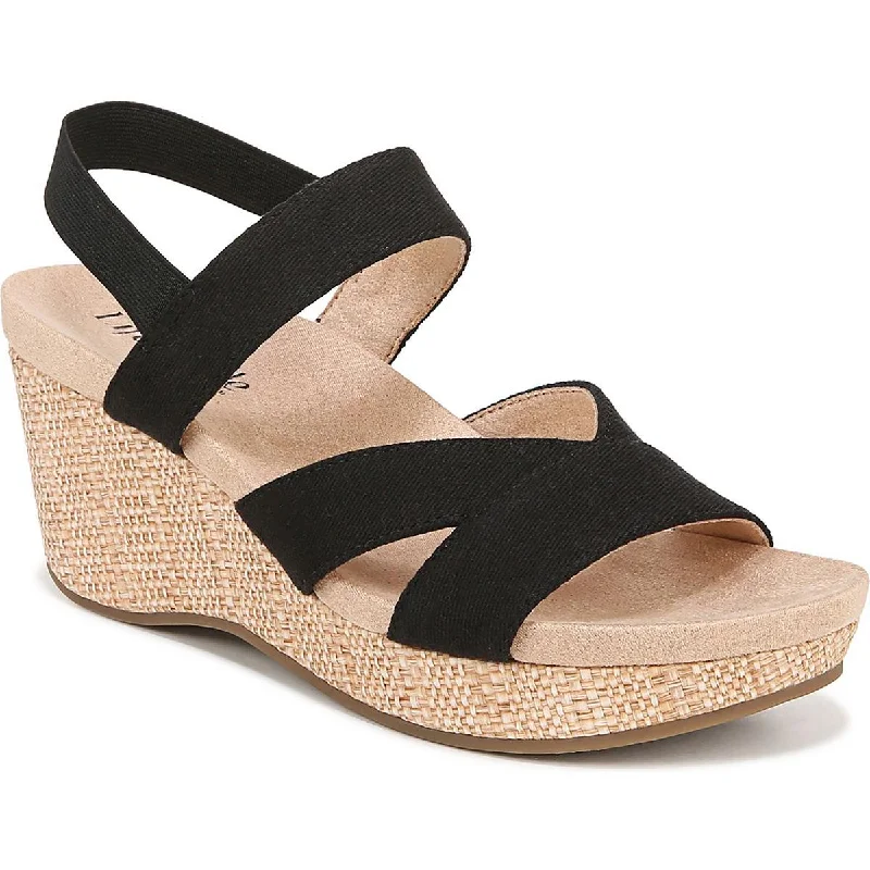 LifeStride Womens Espadrille Wedge Heels