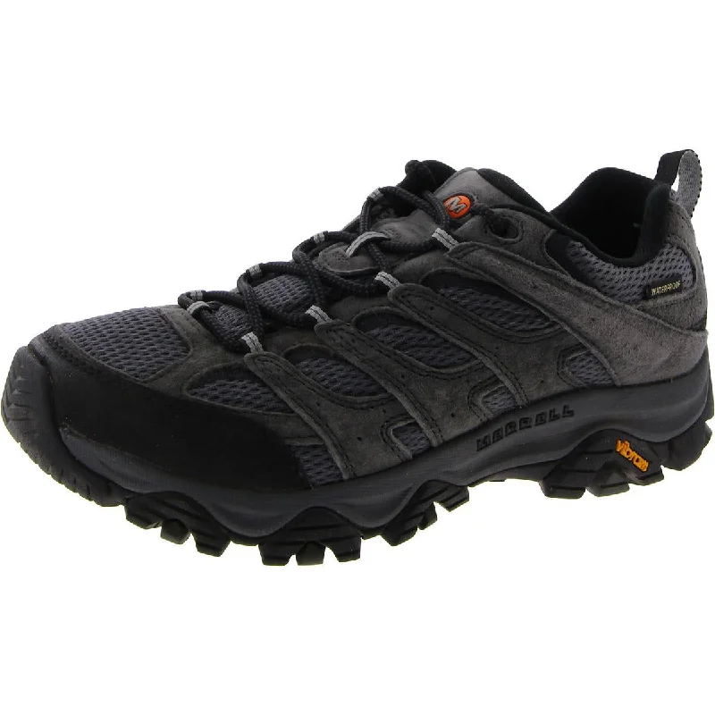 Merrell Mens Moab 3 WP Suede Workout Hiking Shoes