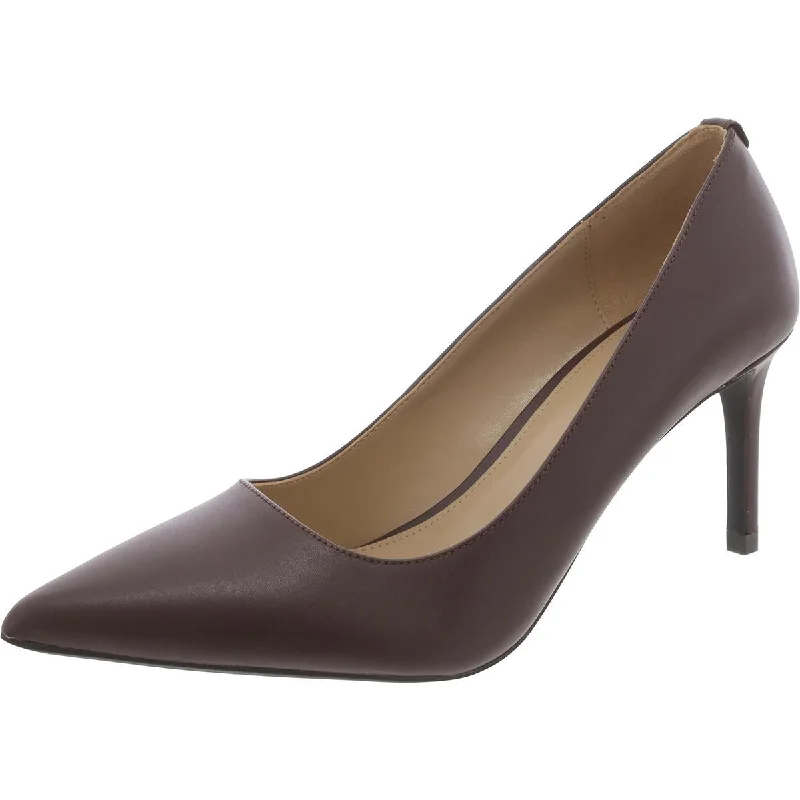 MICHAEL Michael Kors Womens Leather Pointed Toe Pumps