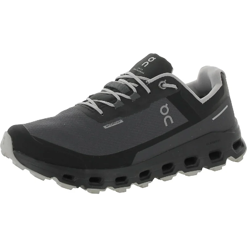 On Running Womens Cloudvista Waterproof Lace-Up  Running & Training Shoes