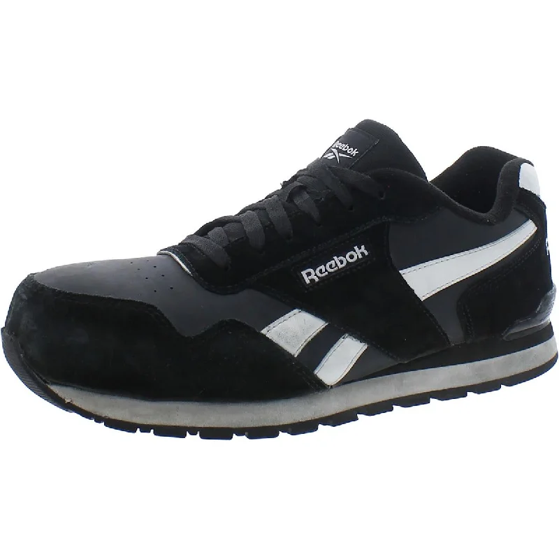 Reebok Mens Harman Work Leather Lace Up Casual And Fashion Sneakers