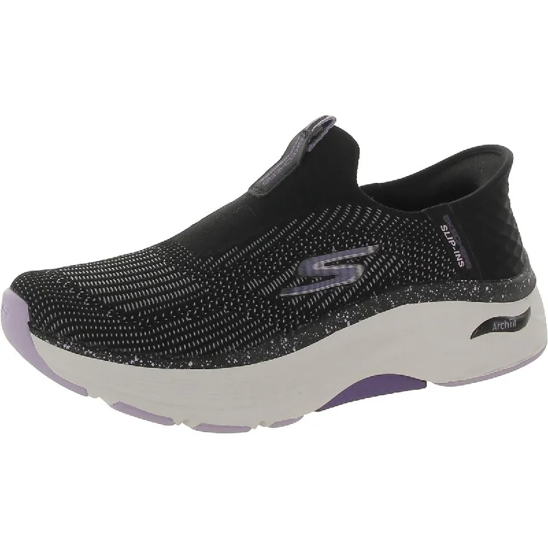 Skechers Womens Fluidity Arch Fit Performance Slip-On Sneakers