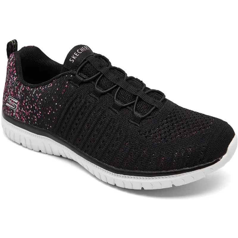 Skechers Womens Virtue Workout Slip On Athletic and Training Shoes