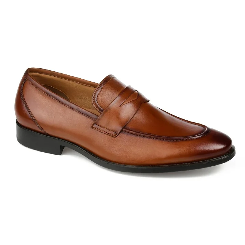 Thomas & Vine Mens Bishop Burnished Slip-On Loafers