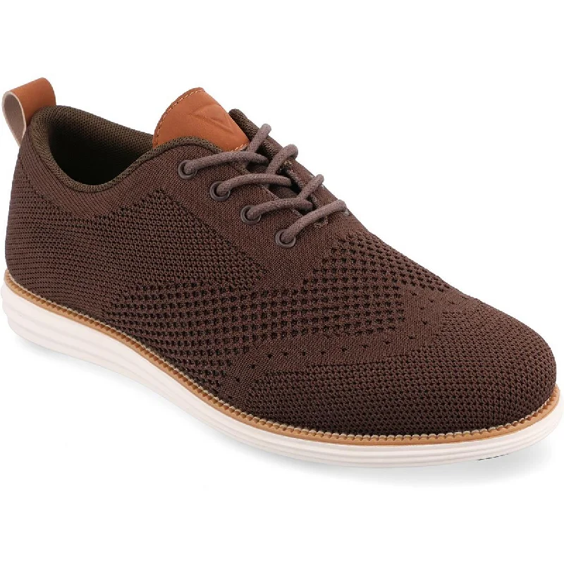 Vance Co. Mens Ezra Knit Lace-Up Casual And Fashion Sneakers