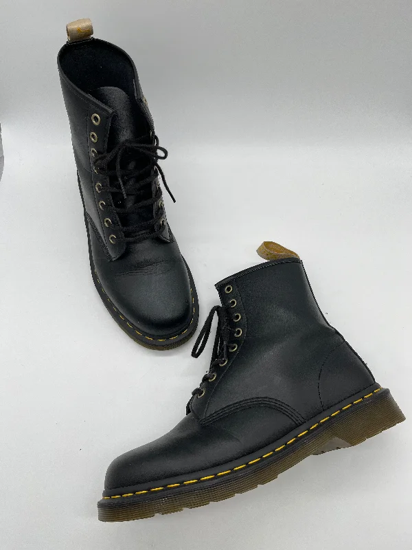 Boots Combat By Dr Martens In Black, Size: 10