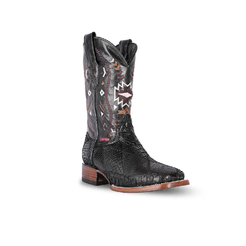 ESPECIAL BOTA ROMBOS PYTHON BLACK