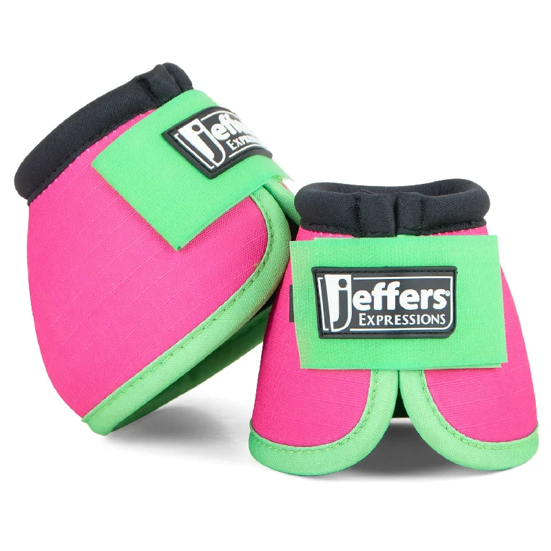 In Stock Now! Jeffers Protective Neon Bell Boots