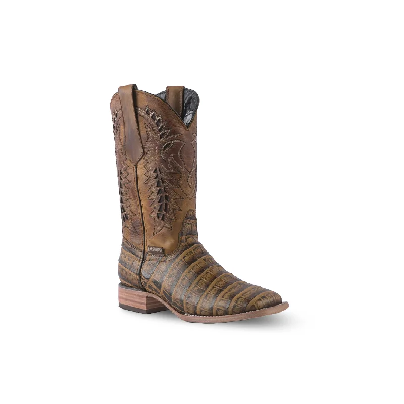 Texas Country Western Boot Belly American Orix Square Toe E642