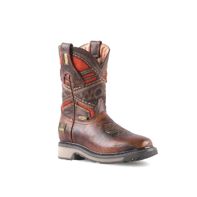 Texas Country Work Boot Bawyno Tan E05