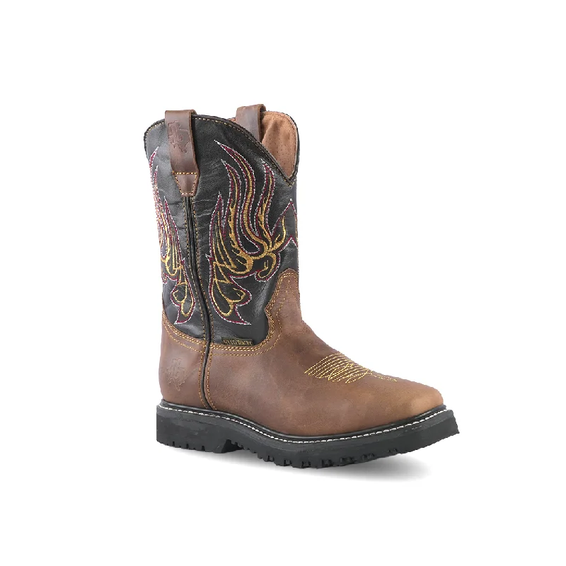 Texas Country Work Boot Alazan Arena 6016