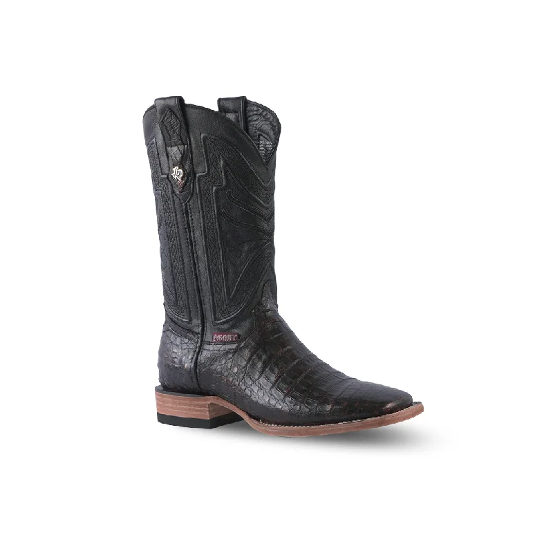 Texas Country Exotic Boot Caiman Belly Roma PS LM10