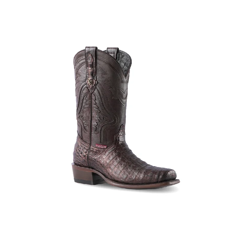 Texas Country Exotic Boot Caiman Belly Paris LN101