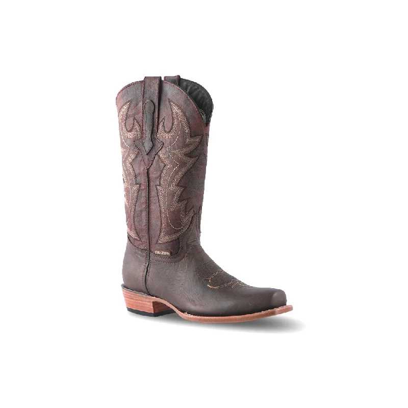 Texas Country Western Boot Fresno Choco NS E906