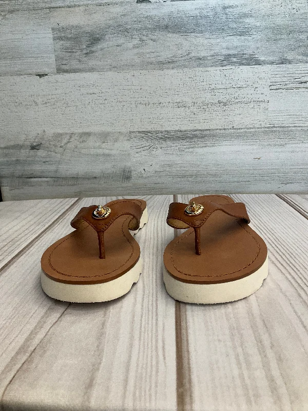 Sandals Flip Flops By Coach  Size: 6