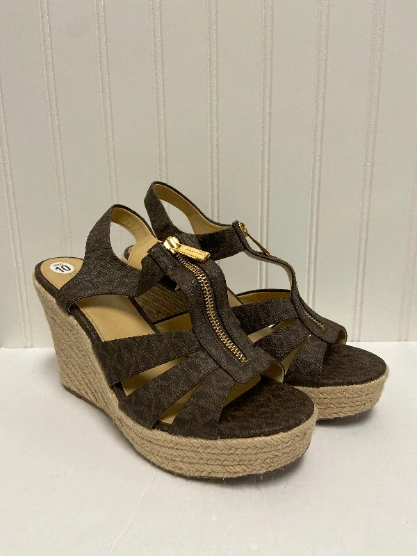 Sandals Heels Wedge By Michael By Michael Kors  Size: 10