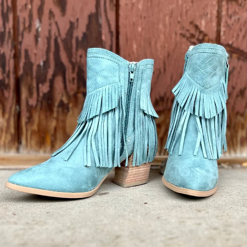 Underneath The Blue Moon Booties