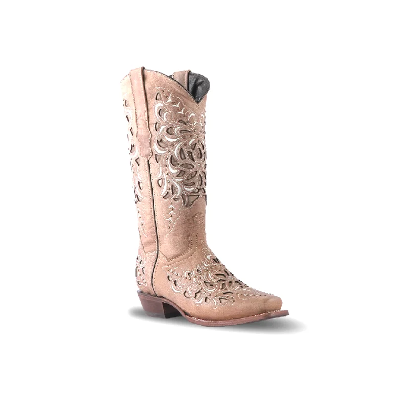 Texas Country Women's Western Boot Sierra Paja Frontier Toe E353