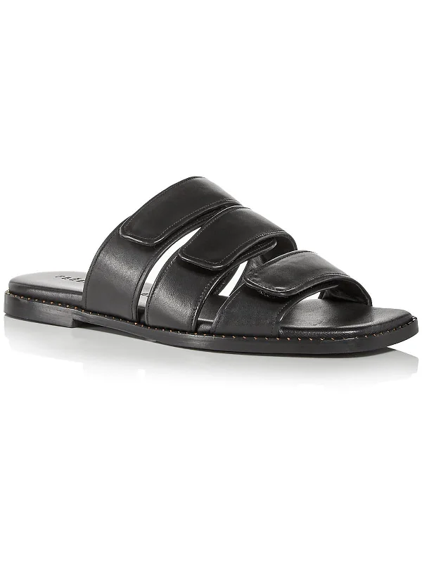 ALITA Womens Leather Strappy Flatform Sandals Desert Boot Utility Style  