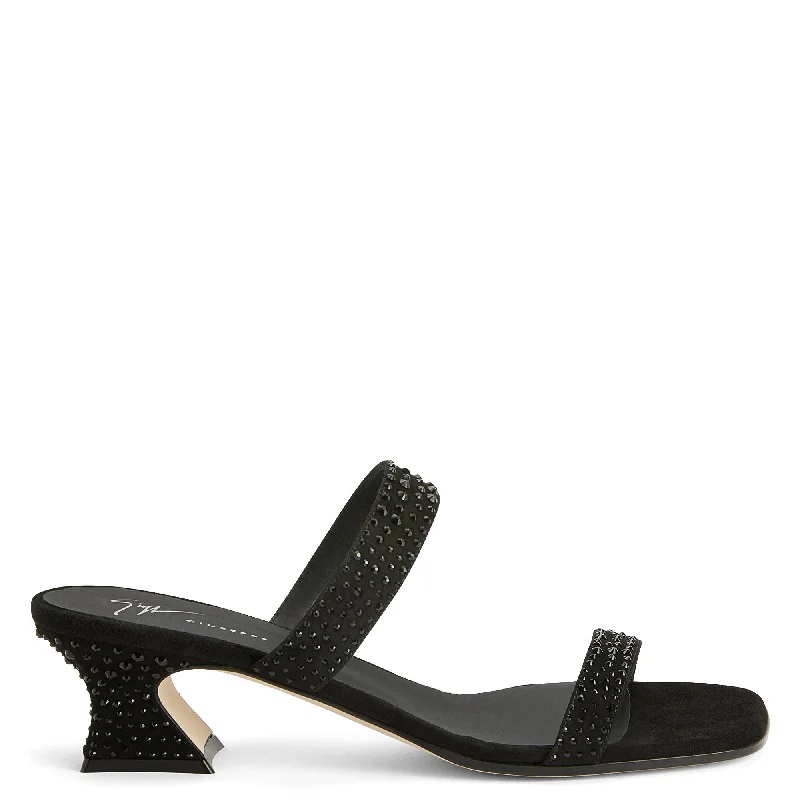 Giuseppe Zanotti Aude Crystal Rubber - Sole Plimsoll Look  