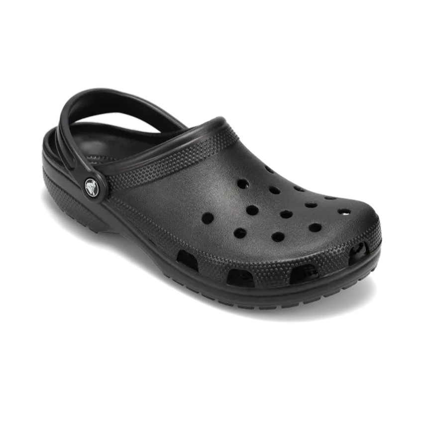 Men's Classic Clog Black Neon - Accent Sneaker Look  