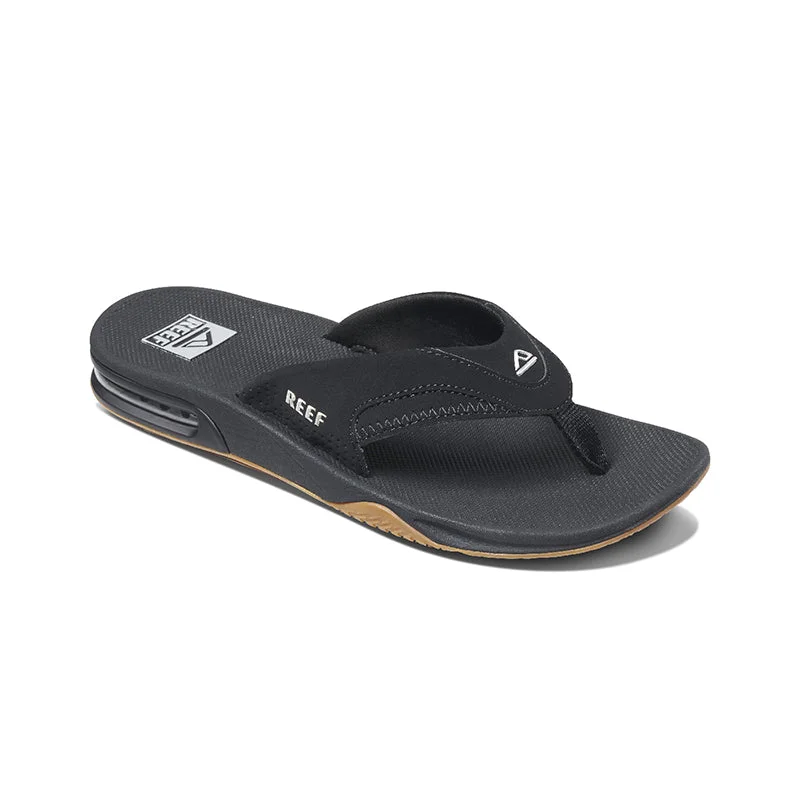 Men's Fanning Black/Silver Smart - Shoe Functionality Style  