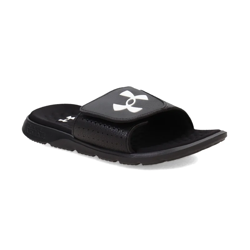 Men's Ignite Pro Slide Black/Black/White Desert Boot Utility Style  