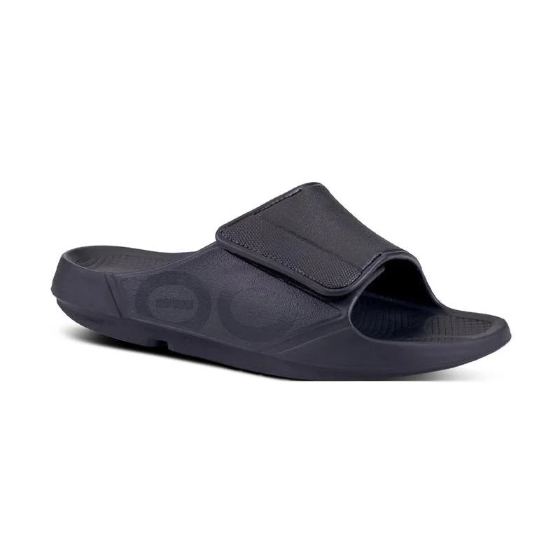 Men's OOahh Sport Flex Black Comfortable Derby Style  