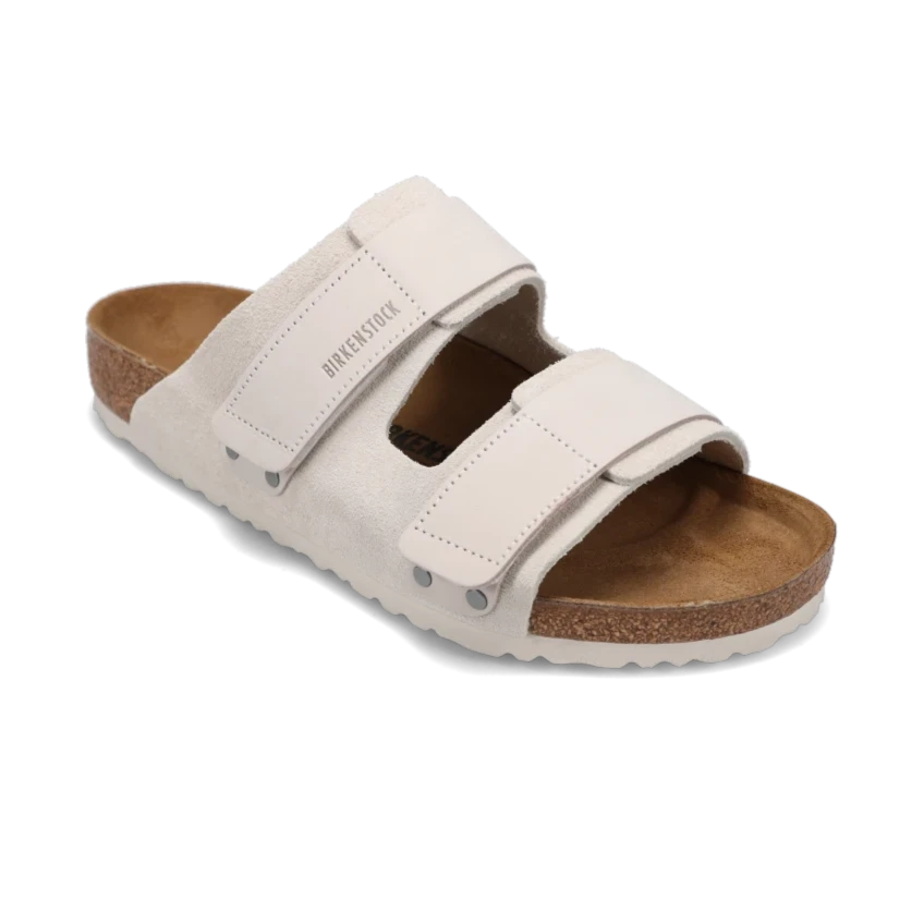 Men's Uji Antique White Suede/Nubuck Mod Oxford Design  
