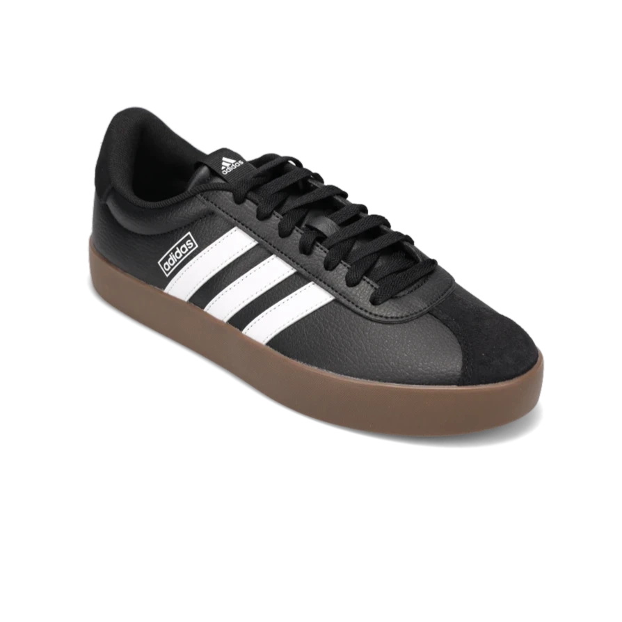 Men's VL Court 3.0 Black/White/Gum Ivy League Loafer Look 