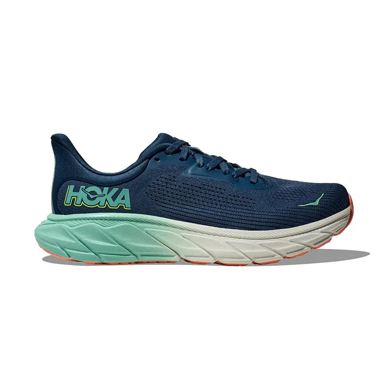 Women's Arahi 7 Midnight/Seafoam Beaded Moccasin Design 