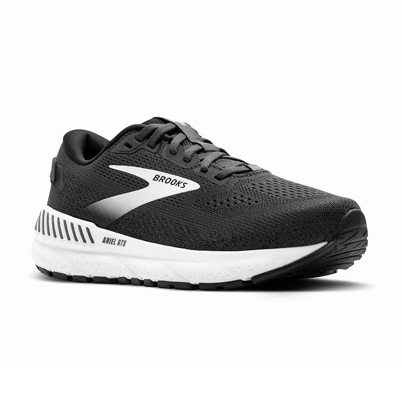 Women's Ariel GTS 24 (WIDE) Ebony/Black/White Skateboarding Sneaker Style  