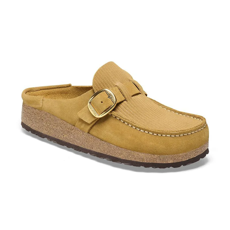 Women's Buckley Narrow Corduroy Cork Brown Suede Smart - Shoe Functionality Style  