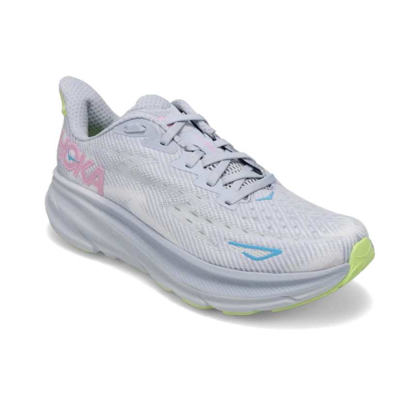 Women's Clifton 9 Gull/Sea Ice British Gentleman Oxford Style  